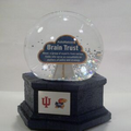 Custom Snow Globe/ Water Globe - 2D Business/ Logo Image (Imprinted Glass)